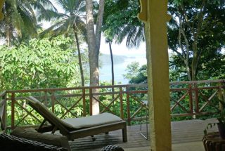 Villa view from the terrace